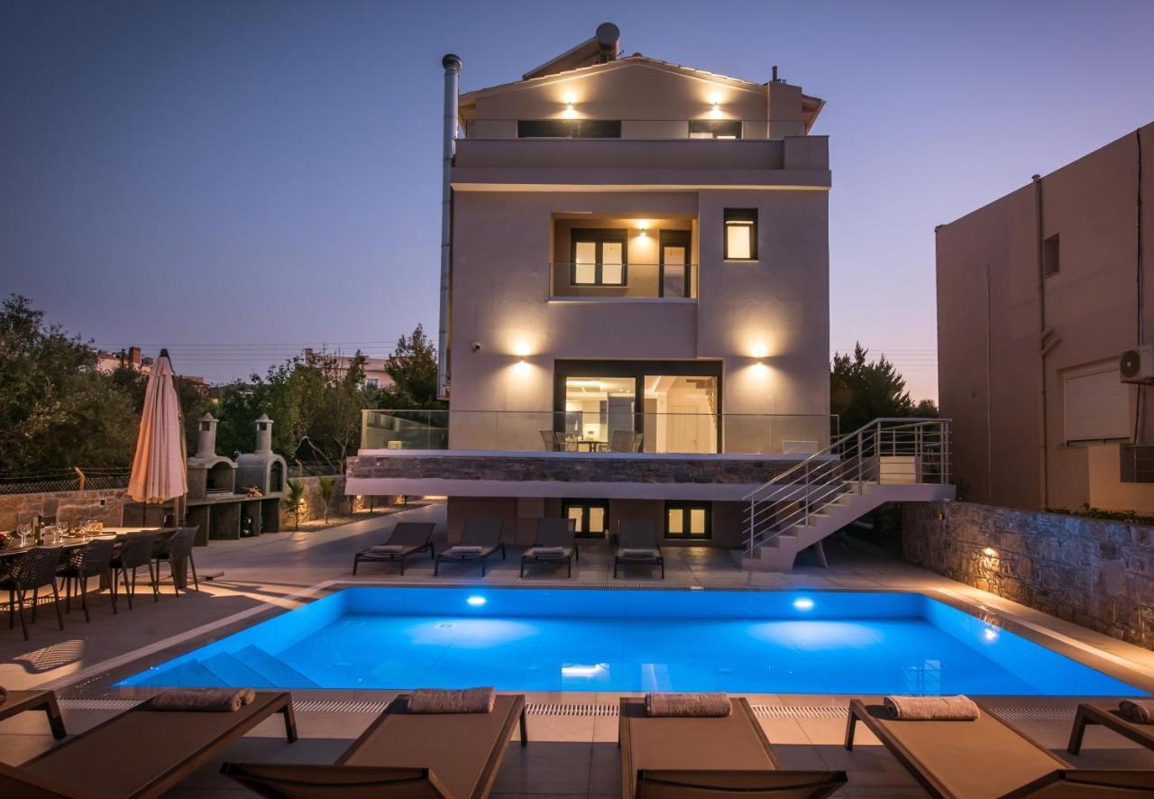 Luxury Villa Marelina Hersonissos  Dış mekan fotoğraf